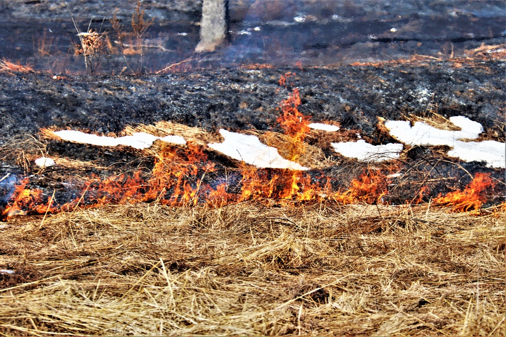 Fort McCoy holds 2023’s first prescribed burn at installation