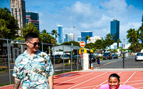 Navy Wounded Warrior athletes participate in adaptive sports in Hawaii