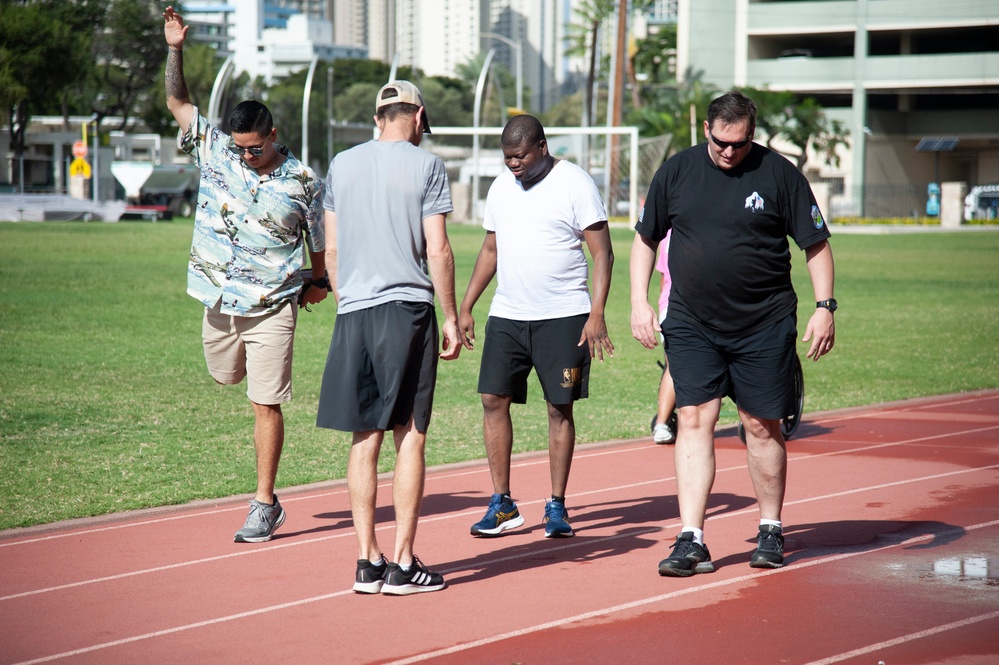 Navy Wounded Warrior athletes participate in adaptive sports in Hawaii