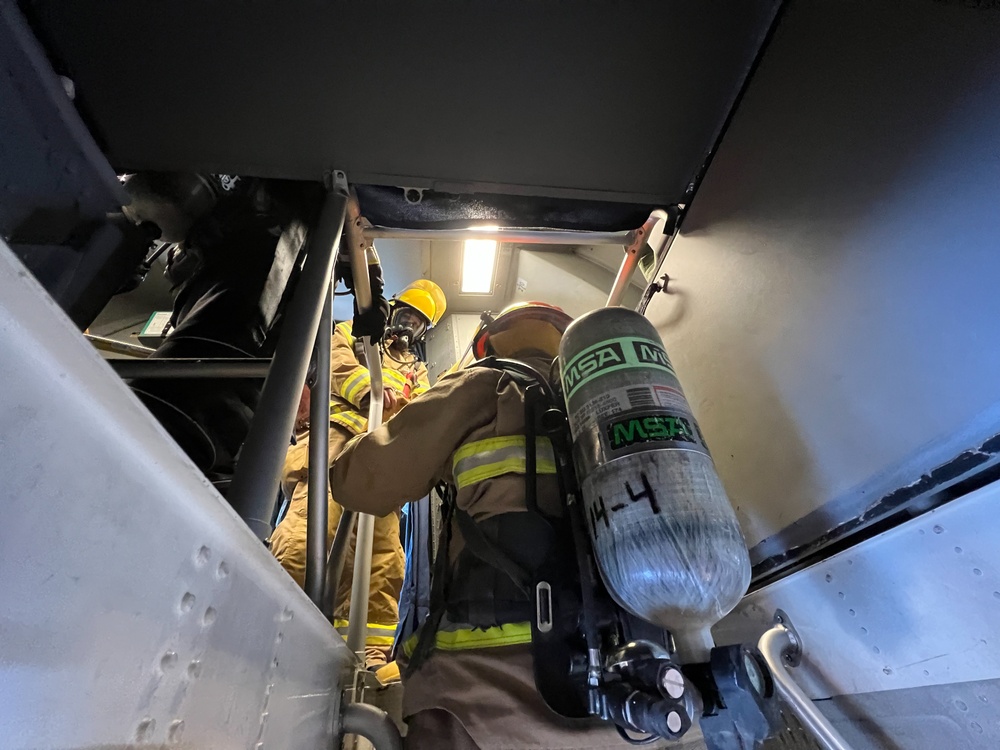 Aircraft Rescue and Firefighting Training