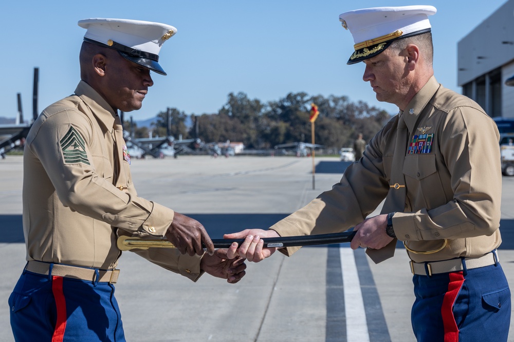 H&amp;HS welcomes new Sergeant Major aboard MCAS Camp Pendleton