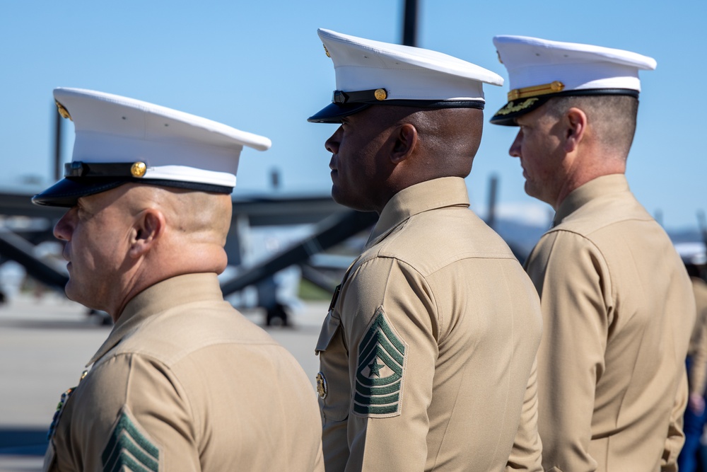 H&amp;HS welcomes new Sergeant Major aboard MCAS Camp Pendleton