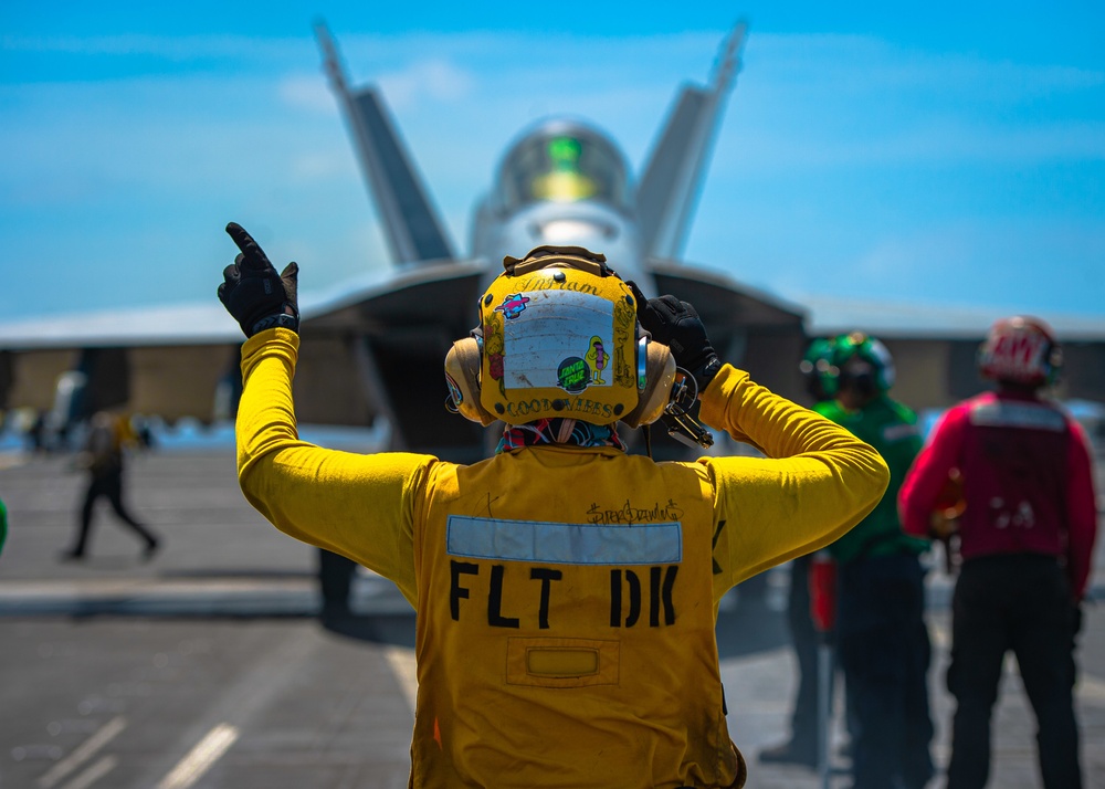 Nimitz Conducts Flight Ops