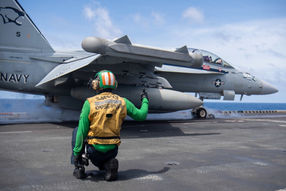 Nimitz Conducts Flight Operations