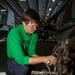 Sailor Removes Helicopter Engine Components