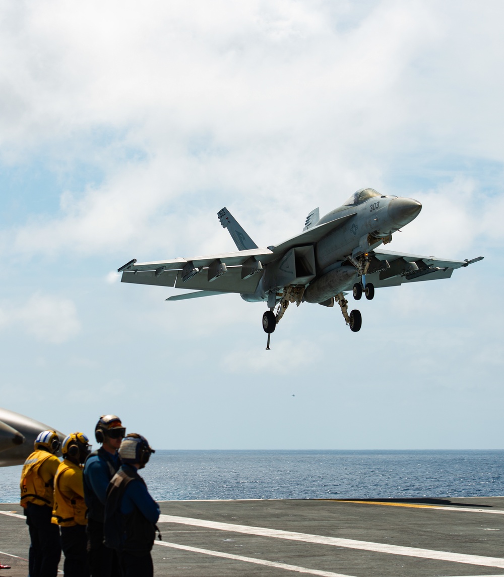 Flight Operations Aboard Nimitz