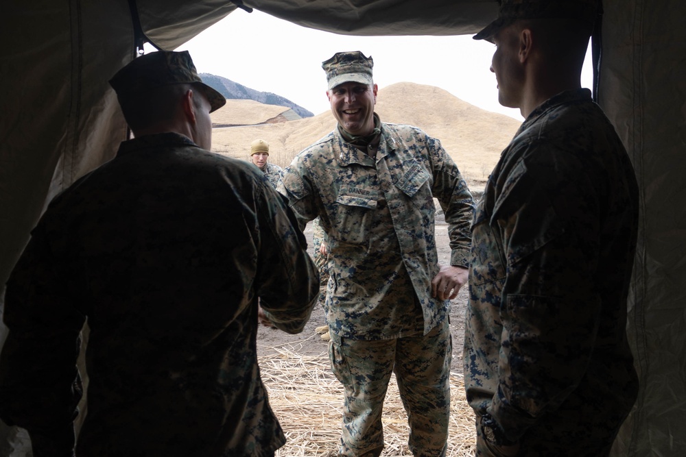 Col. Danner visits CLB 31