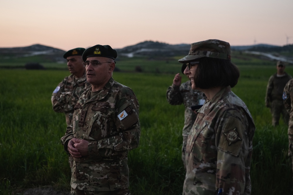 Able Company Paratroopers Conduct Squad Training with Cypriot Troops