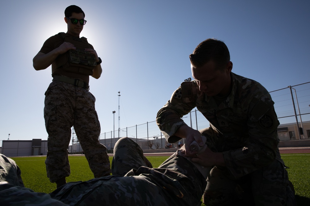 Tactical Combat Casualty Care Training