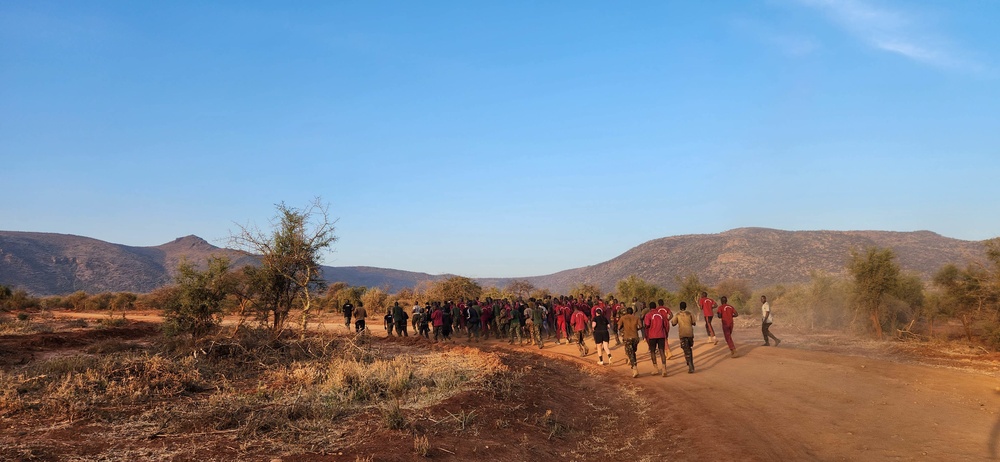 U.S., Kenyan, Ugandan Forces build camaraderie through fitness