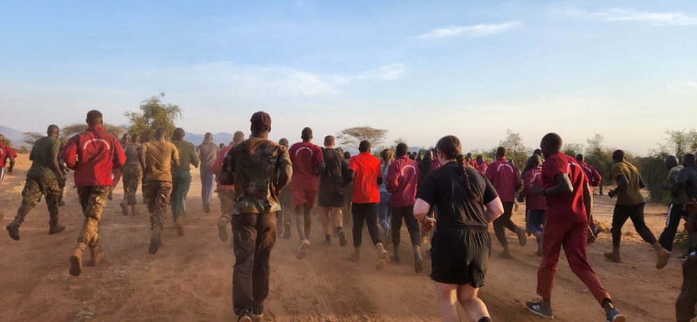 U.S., Kenyan, Ugandan Forces build camaraderie through fitness