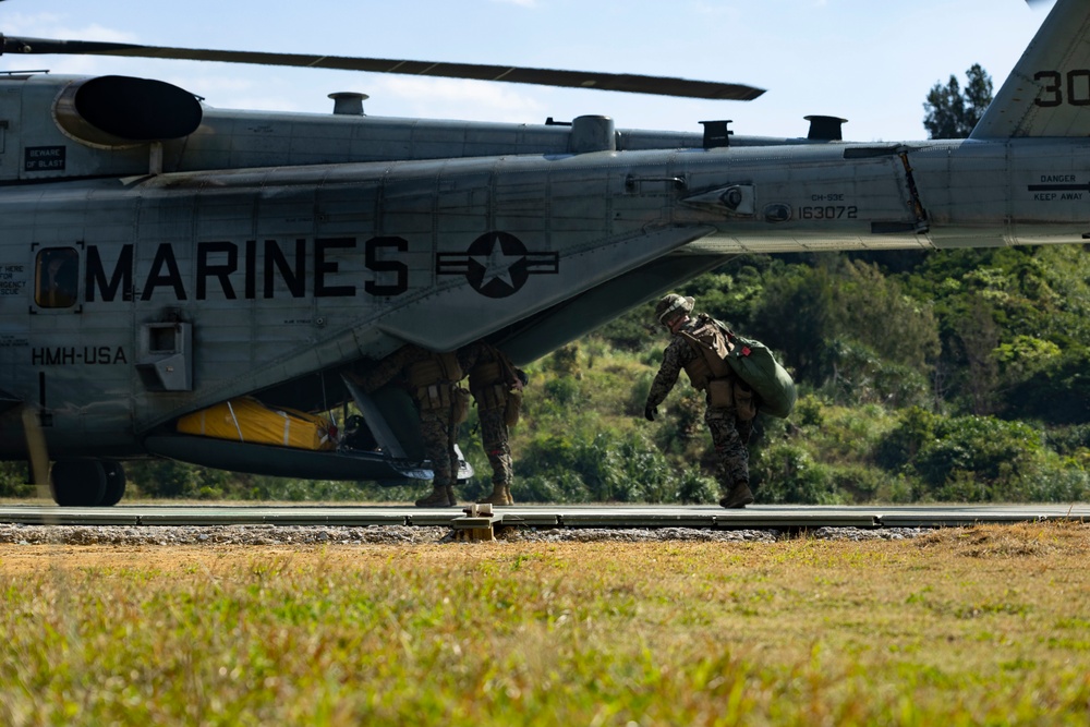 Jungle Warfare Exercise 23 Aerial Resupply