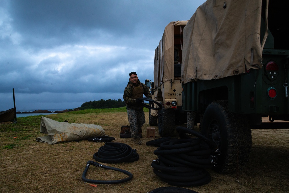 JWX 23: U.S. Marines provide logistical support