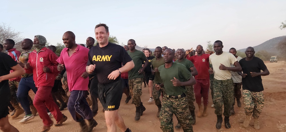 U.S., Kenyan, Ugandan Forces build camaraderie through fitness