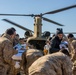 U.S. CH-47F Chinook delivers humanitarian aid supplies to Turkiye