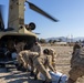 U.S. CH-47F Chinook delivers humanitarian aid supplies to Turkiye