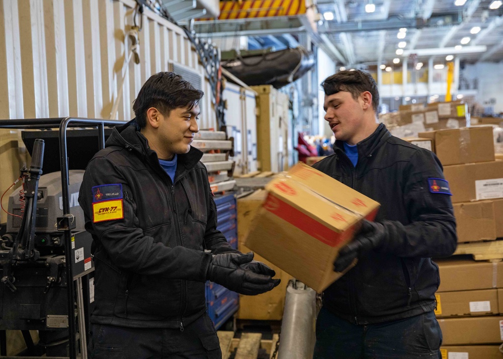 Daily Operations Aboard USS George H.W. Bush (CVN 77)