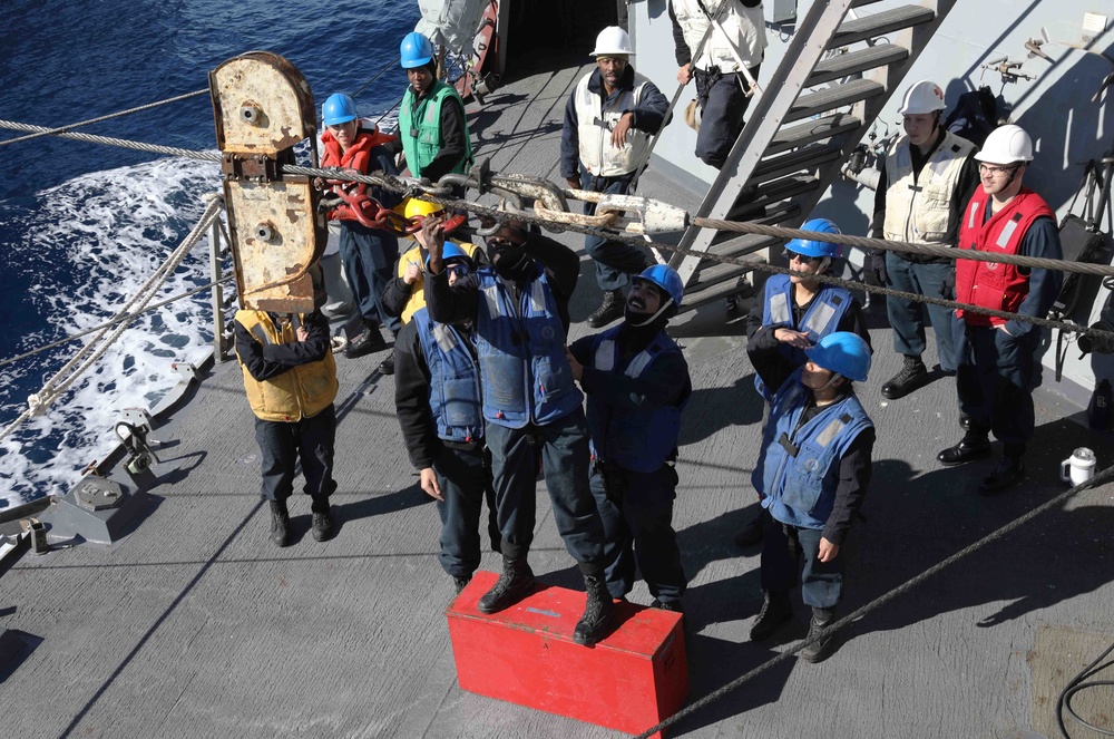 USS Nitze (DDG 94) Daily Operations