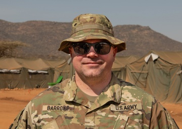 Army Reserve Medic visits Kenya during exercise Justified Accord 2023