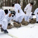 Charlie Troop, 3-71 Cavalry Regiment, 1BCT, 10th Mountain Division conduct skiing and extreme cold weather survival training during Exercise Arctic Forge '23 on Feb. 18, 2023