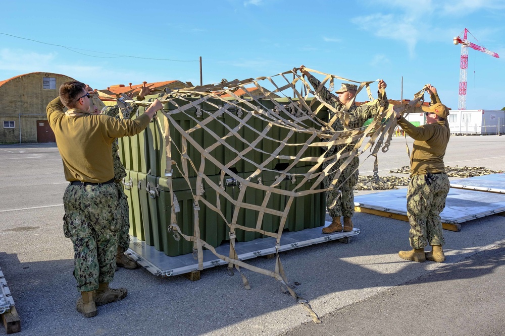 Seabees deliver aid in support of Türkiye earthquake relief