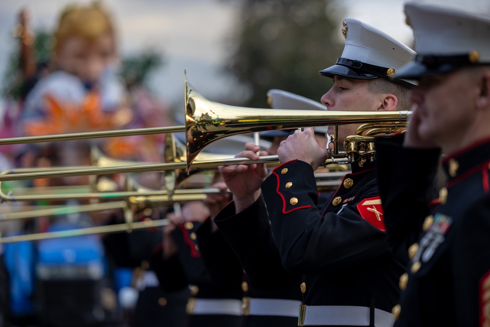 U.S. Marines Participate in New Orleans Mardi Gras Parades