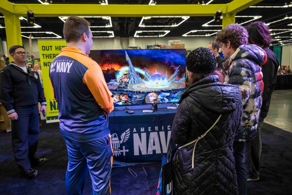 Navy Esports Attends FAN EXPO Portland