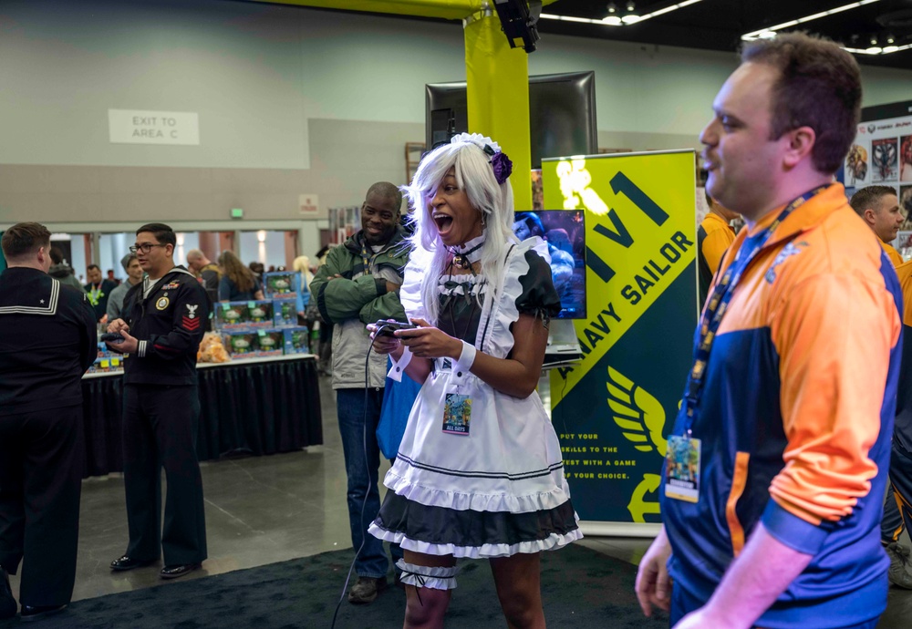 Navy Esports Attends FAN EXPO Portland