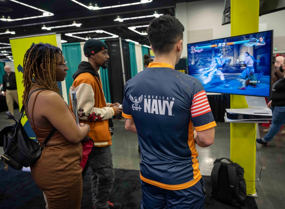 Navy Esports Attends FAN EXPO Portland