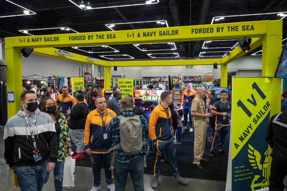 Navy Esports Attends FAN EXPO Portland