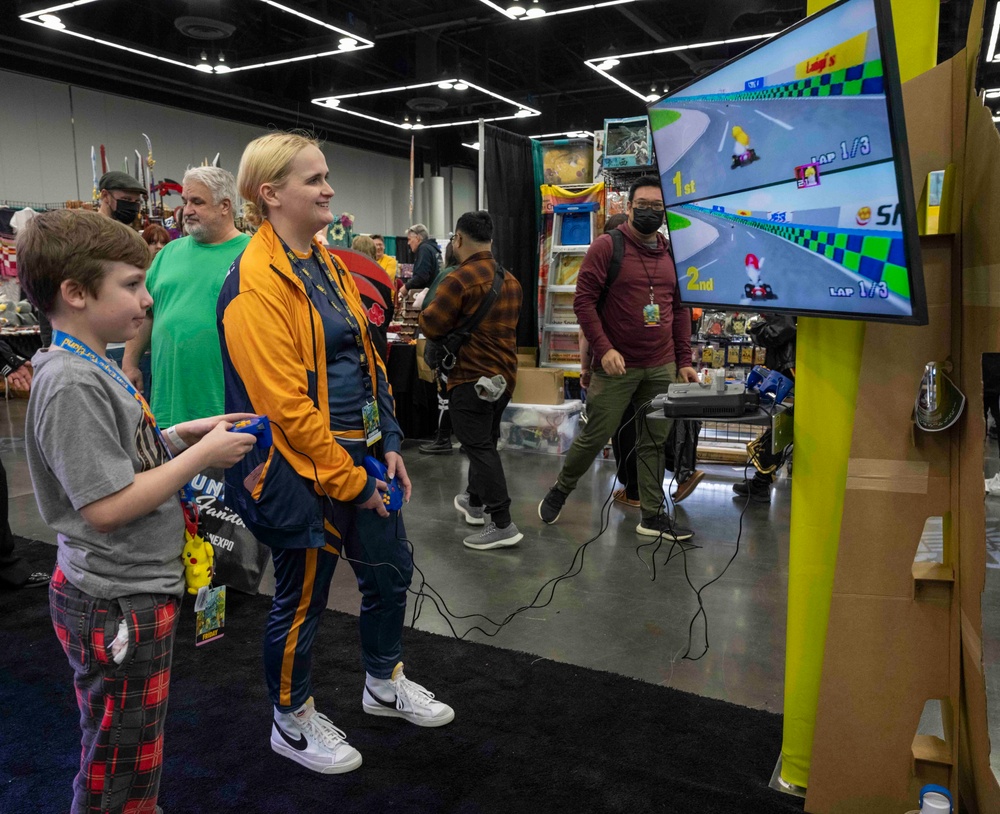 Navy Esports Attends FAN EXPO Portland