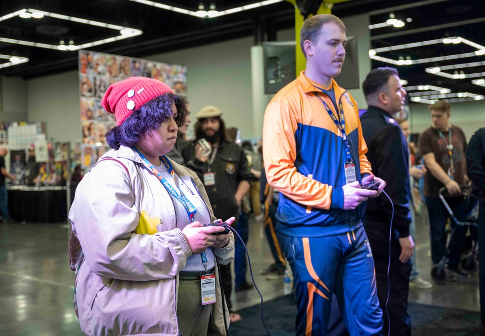 Navy Esports Attends FAN EXPO Portland