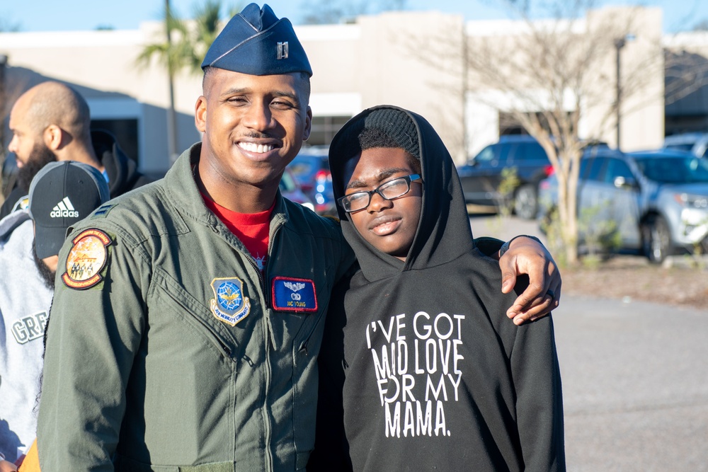 Students experience Air Force mission during Accelerating the Legacy 2023