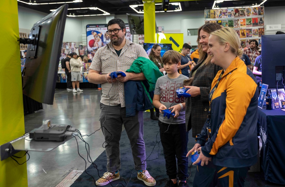 Navy Esports Attends FAN EXPO Portland