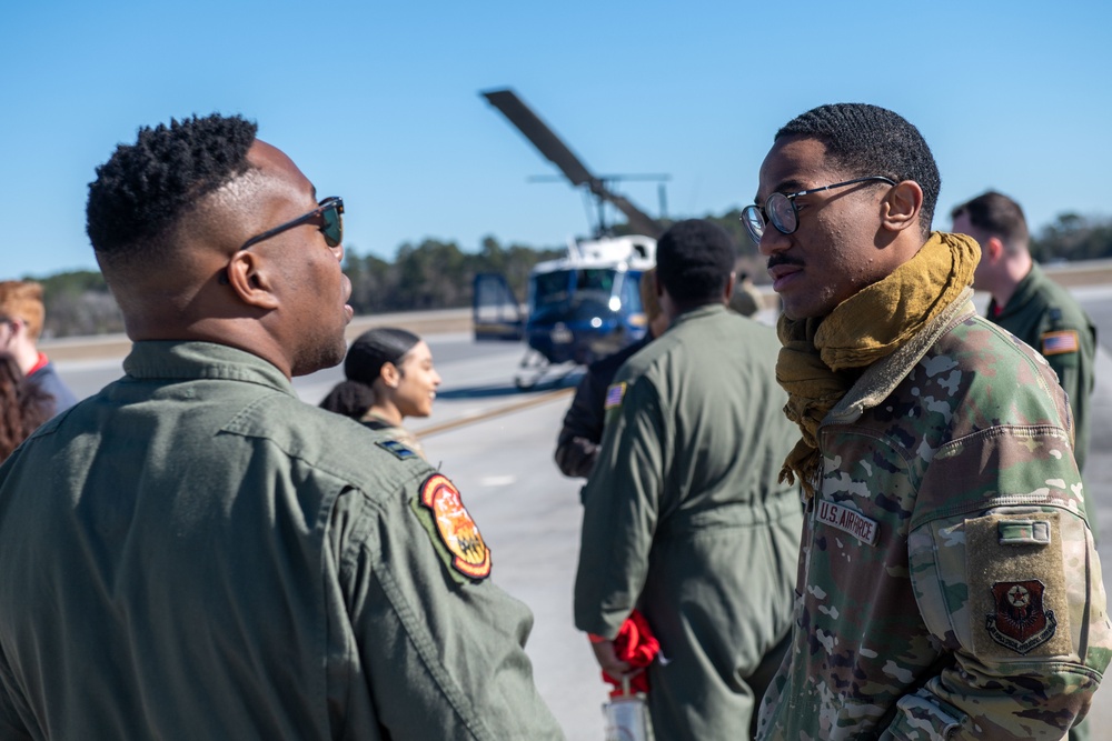 Students experience Air Force mission during Accelerating the Legacy 2023