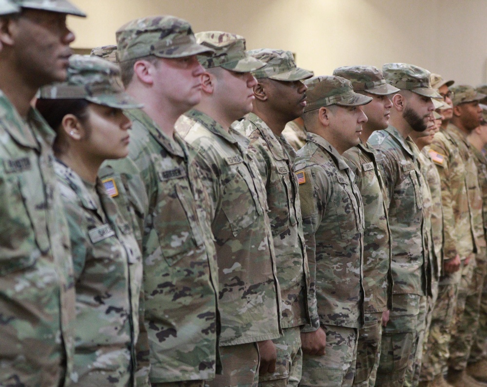 1744th Transportation Company Celebrates Successful Southwest Border Deployment