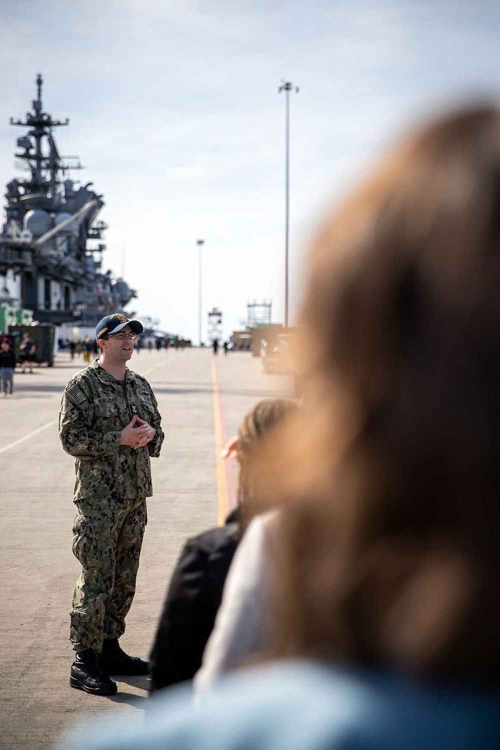 USS Tripoli Hosts Lead San Diego Impact Program Participants