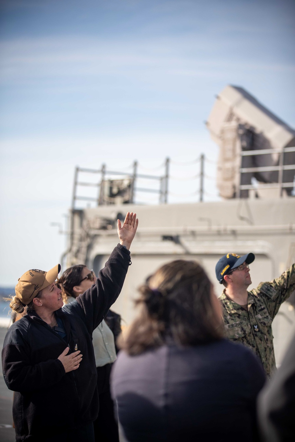 USS Tripoli Hosts Lead San Diego Impact Program Participants