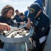 USS Paul Hamilton Sailors Set Fueling Hose