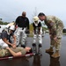 Aircraft rescue and fire fighting exercise