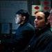 Sailors Stand Watch In The Tactical Flag Communication Center