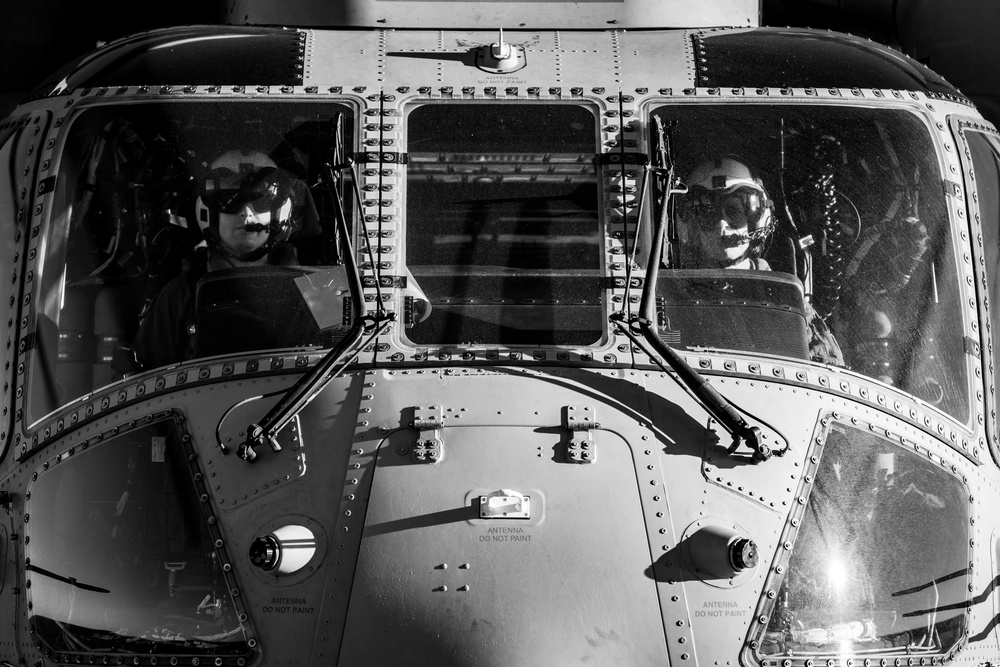 Sea Trials: CH-53K operates aboard USS Arlington