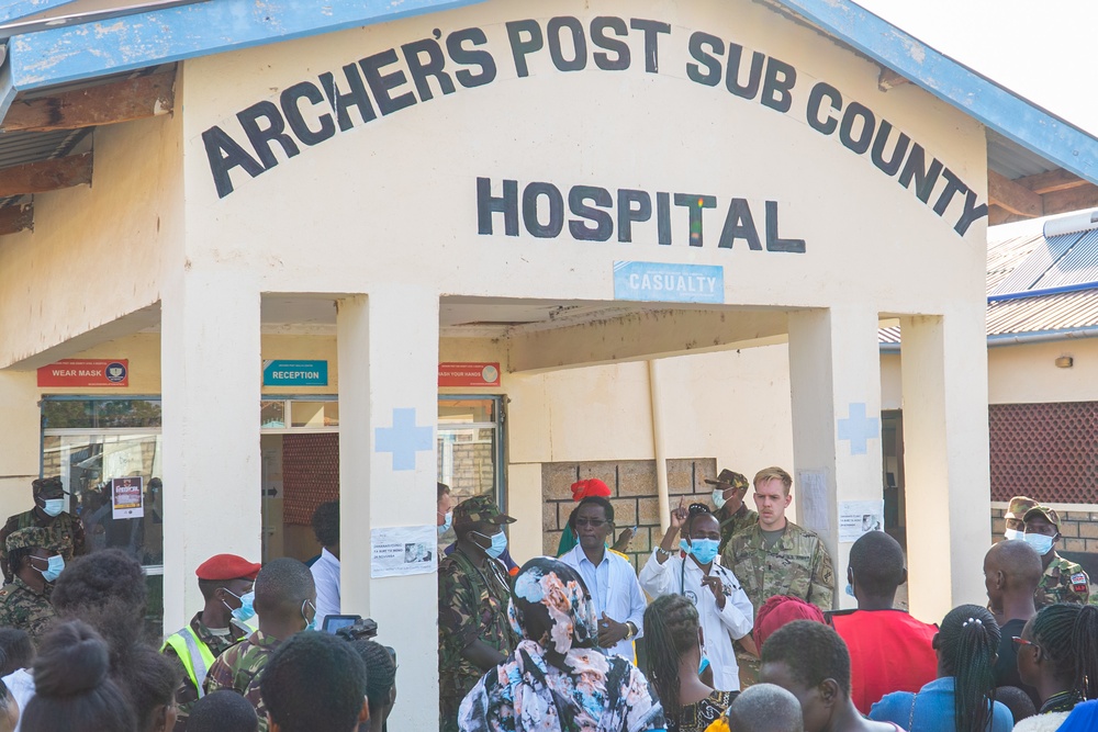 U.S. Army, KDF partner with local medical clinic during JA23