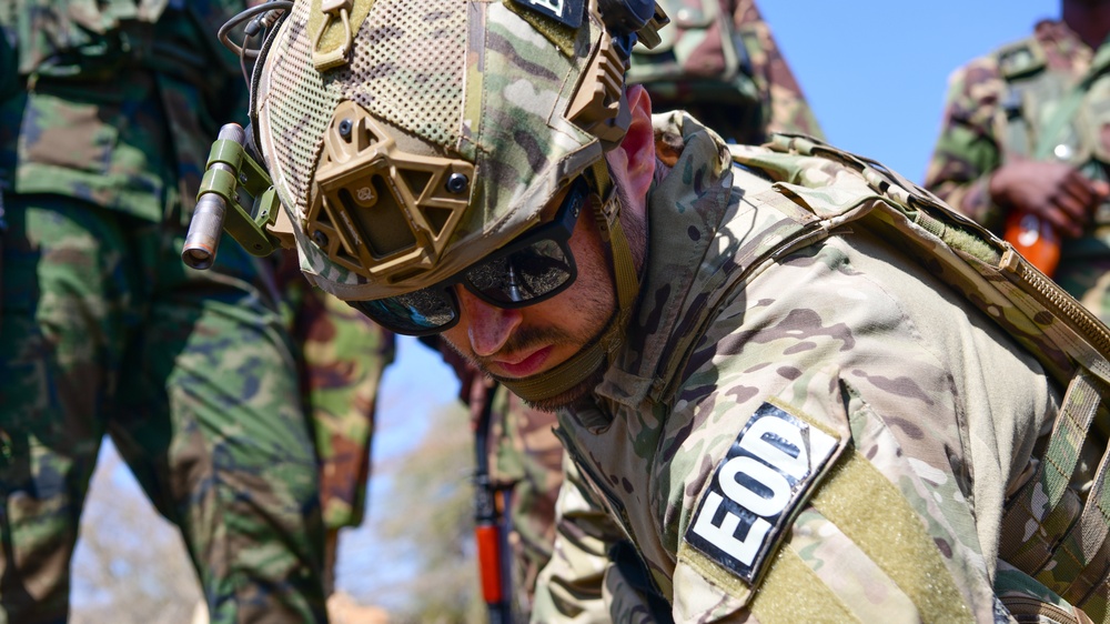 U.S. Army and Kenyan Defence Force EOD Training