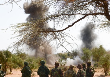 U.S. Army and Kenyan Defence Forces EOD Training