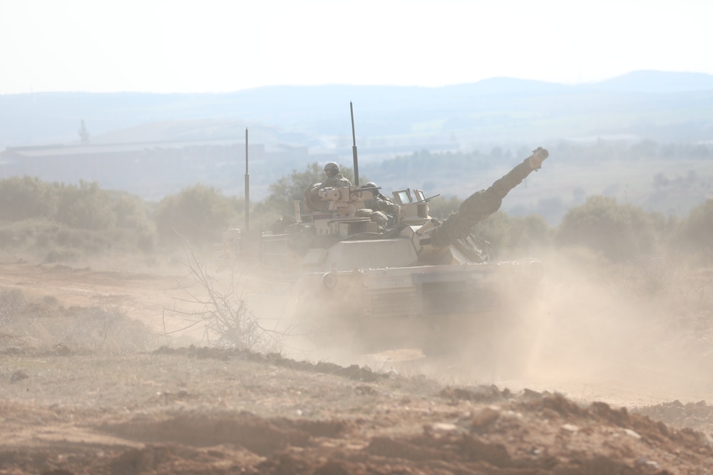 Tank Live fire in Greece