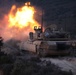 M1 Abrams firing in Petrochori