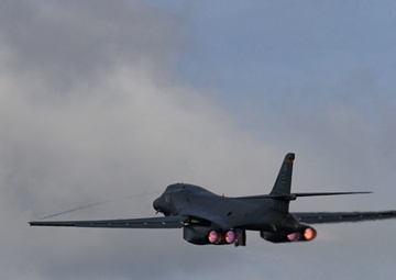 B-1B Lancers Participate in Bomber Task Force Mission