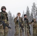 Charlie Troop, 3-71 Cavalry Regiment, 1BCT, 10th Mountain Division conduct firing positions on skis and squad tactics training during Exercise Arctic Forge '23 on Feb. 19, 2023