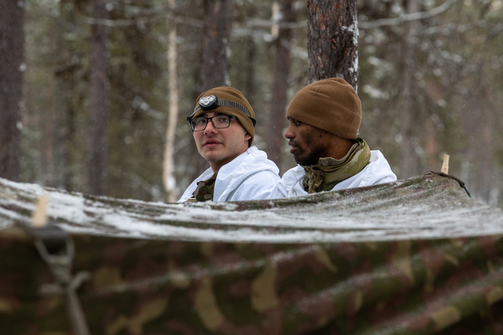 Soldiers conduct Winter Warfare Training during Arctic Forge 2023